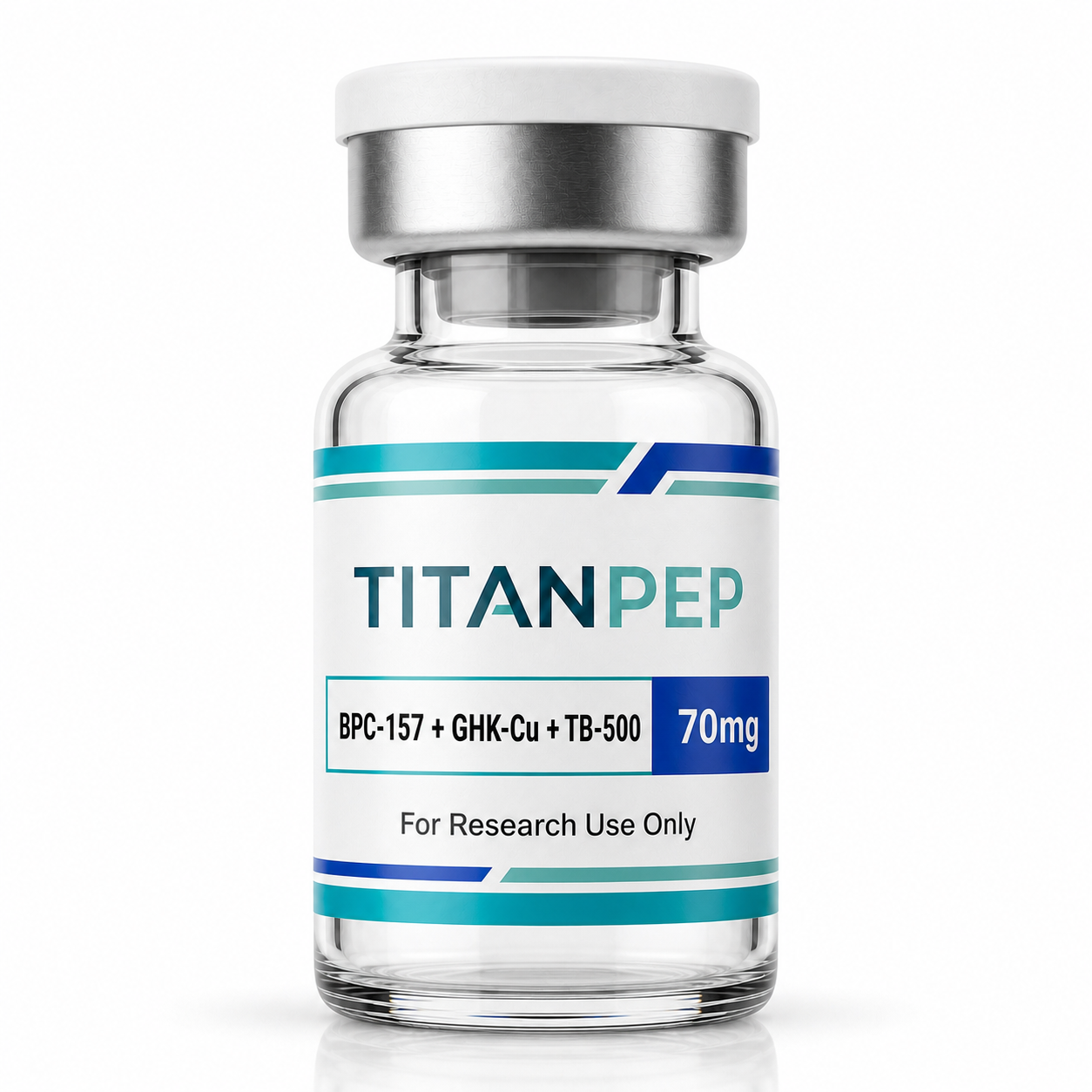BPC-157 + GHKCu + TB-500 (Glow Bundle) 70mg